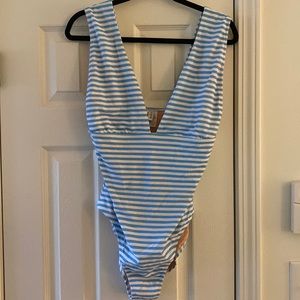 JCREW (NWOT) stripped one piece